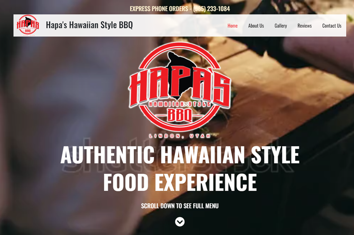 Hapa’s Hawaiian Style BBQ