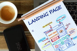 landng page